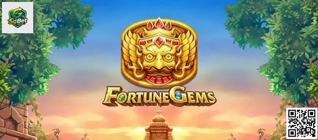 Fortune Gems em modo de demonstração com gemas e bobinas clássicas
